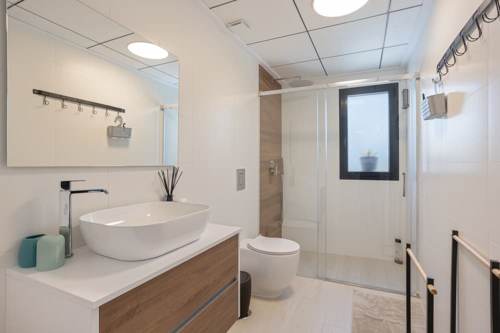 Durable and Functional Suburban Family Bathroom Renovation