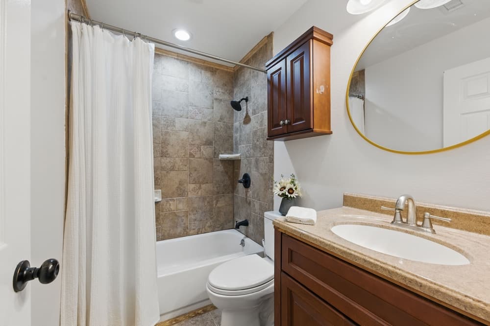 Inviting Guest Bathroom Remodel with Modern Touches